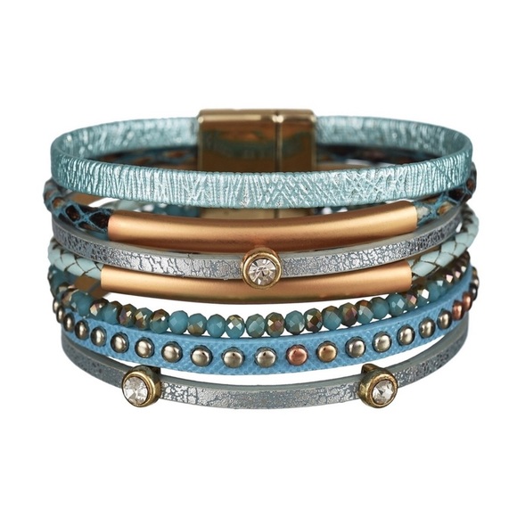 Jewelry - ✨NEW✨ Multi-layer Leather Cuff Bracelet ✨ Jewelry - ✨NEW✨ Multi-layer Leather Cuff Bracelet ✨